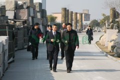 区向导考察团莅临ag真人国际集团检查指导事情