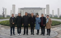 中殡协会长和浙江省民政厅省殡协向导考察ag真人国际