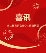 喜讯 | 浙江ag真人国际再获ISO系统双认证