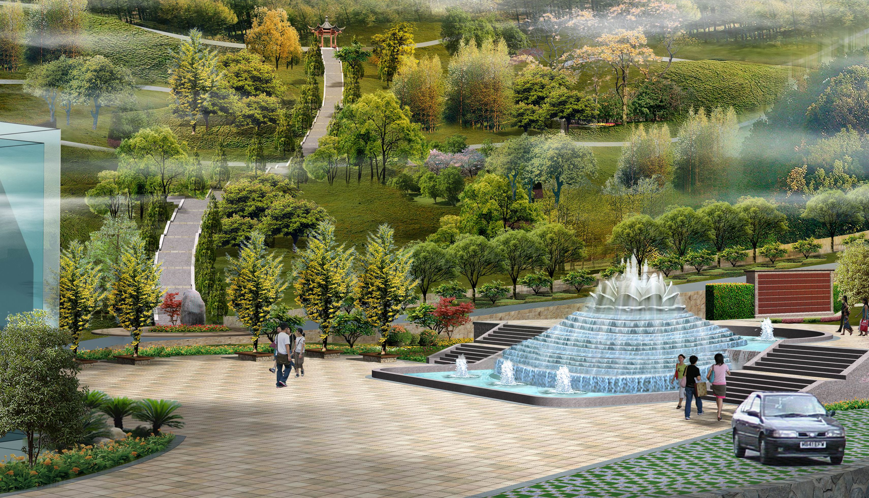 沈家门新塘弄塘湾公墓：融合文化，，，焕新墓园